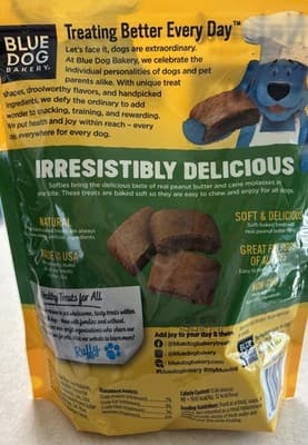 Bakery Natural Dog Treats, Softies, Peanut Butter Flavor, 16.2oz Bag, 1 - Thumbnail 2
