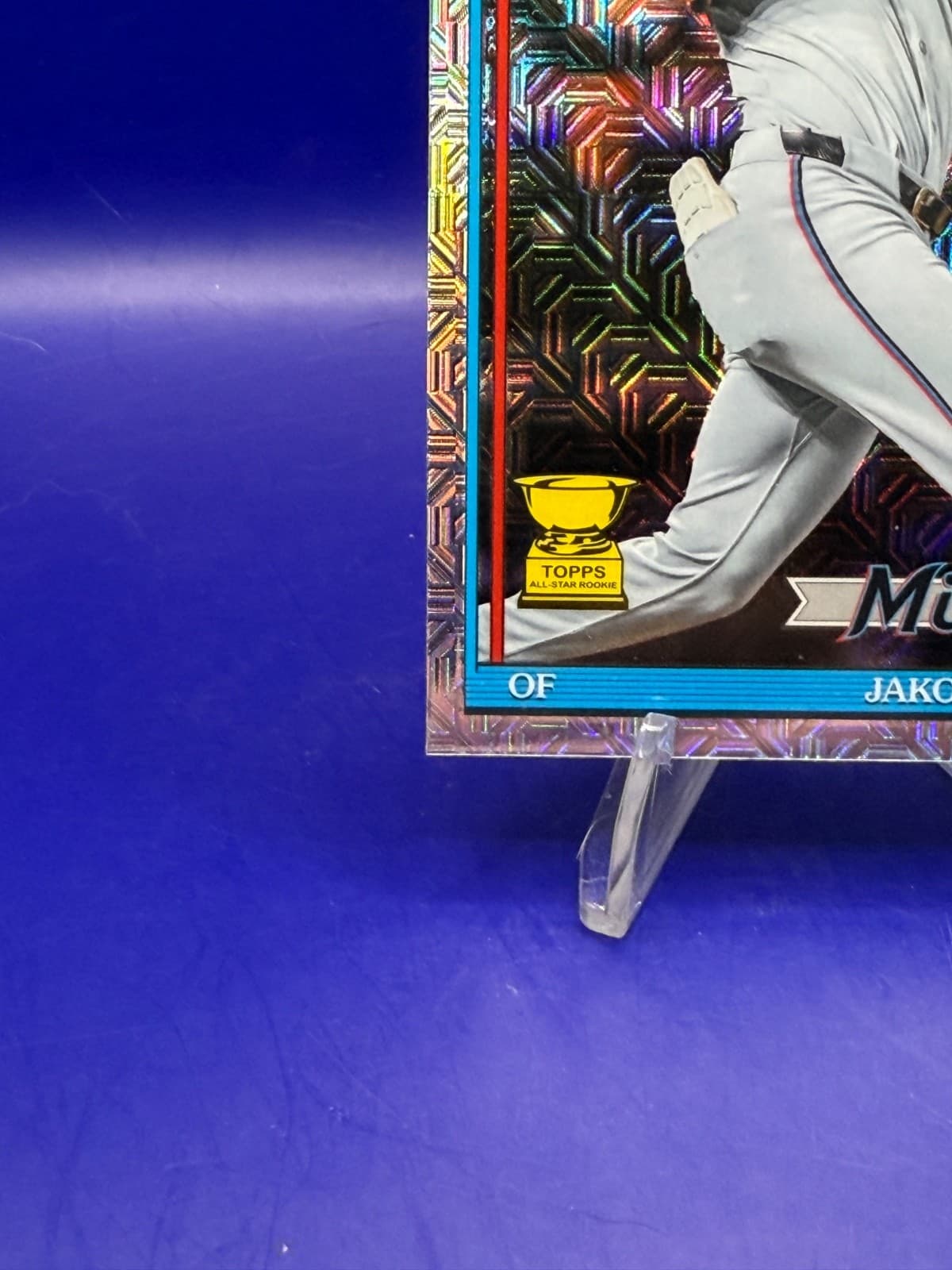 2026 Topps Series 2 Jakob Marsee RC #91C2-5 Silver Pack Mojo Marlins - Thumbnail 5