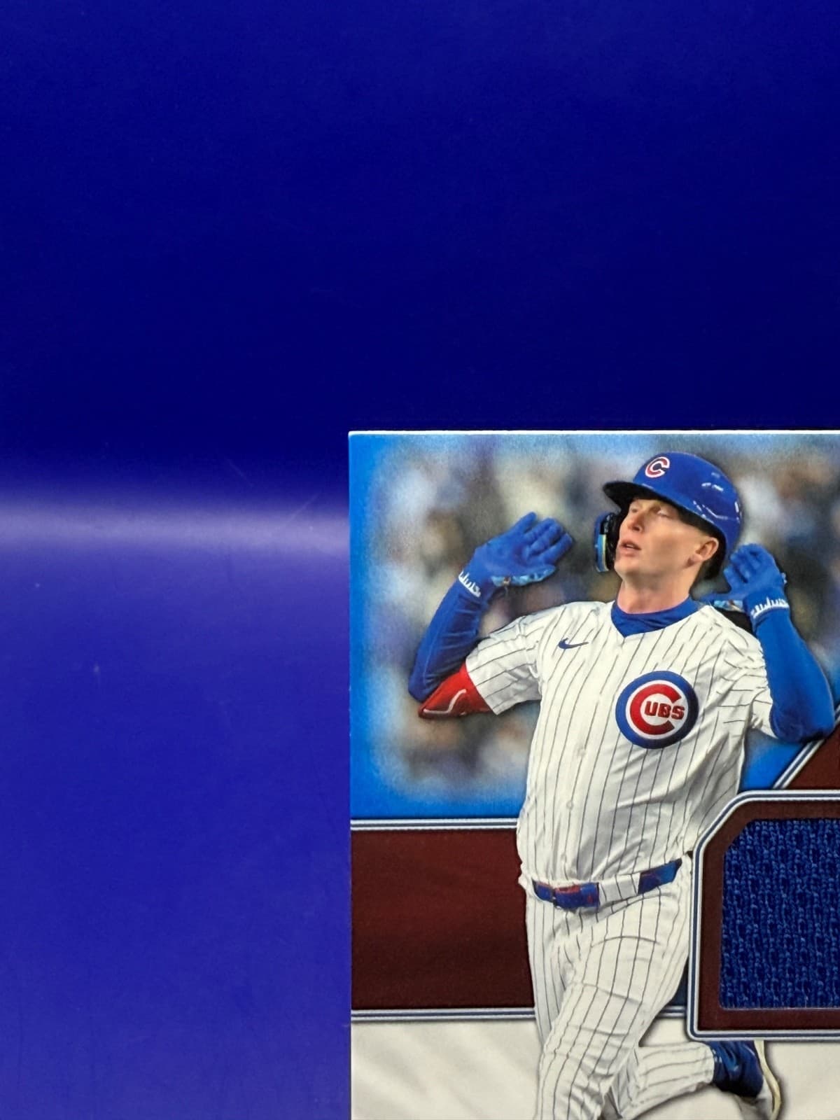 2026 Topps Series 2 Pete Crow-Armstrong MLM2-PC Blue Relic /150 Cubs - Thumbnail 7