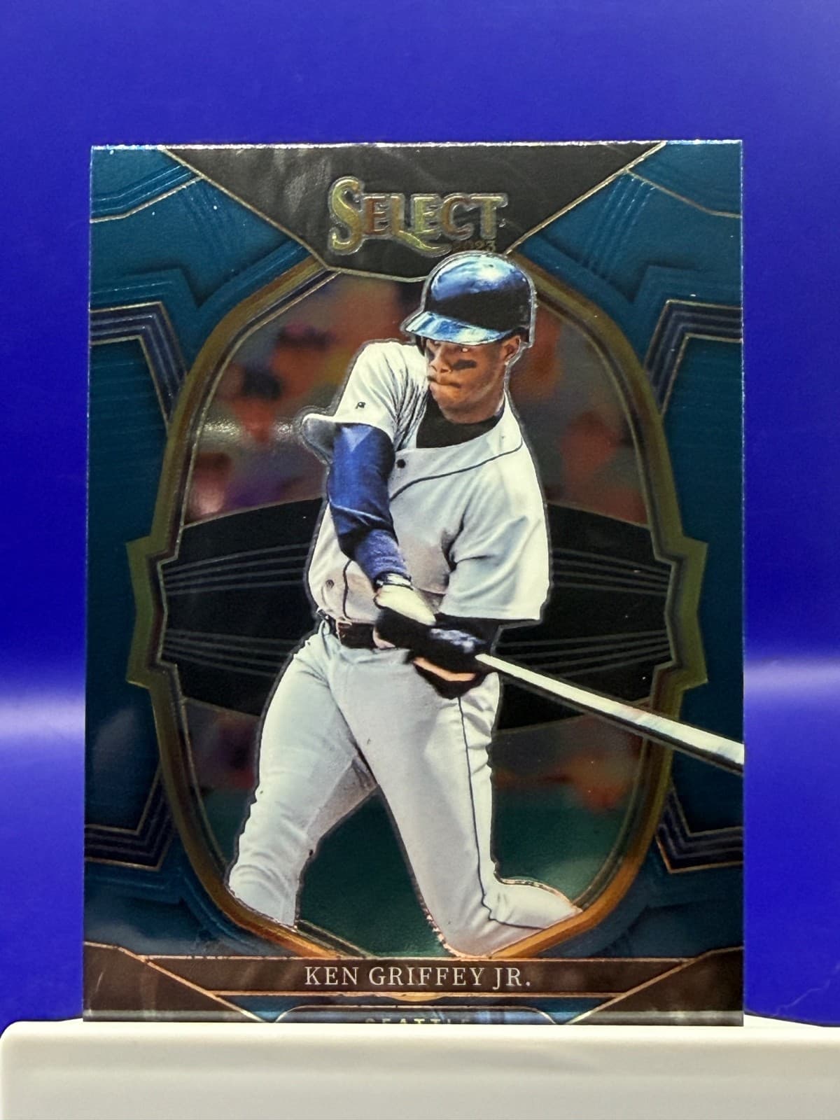 2023 Panini Select Ken Griffey Jr Blue Prizm Concourse #63 Mariners