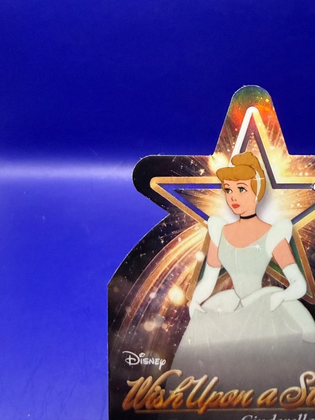 2025 Topps Disney Wonder Cinderella W-19 Wish Upon a Star Chrome Die-Cut - Thumbnail 4