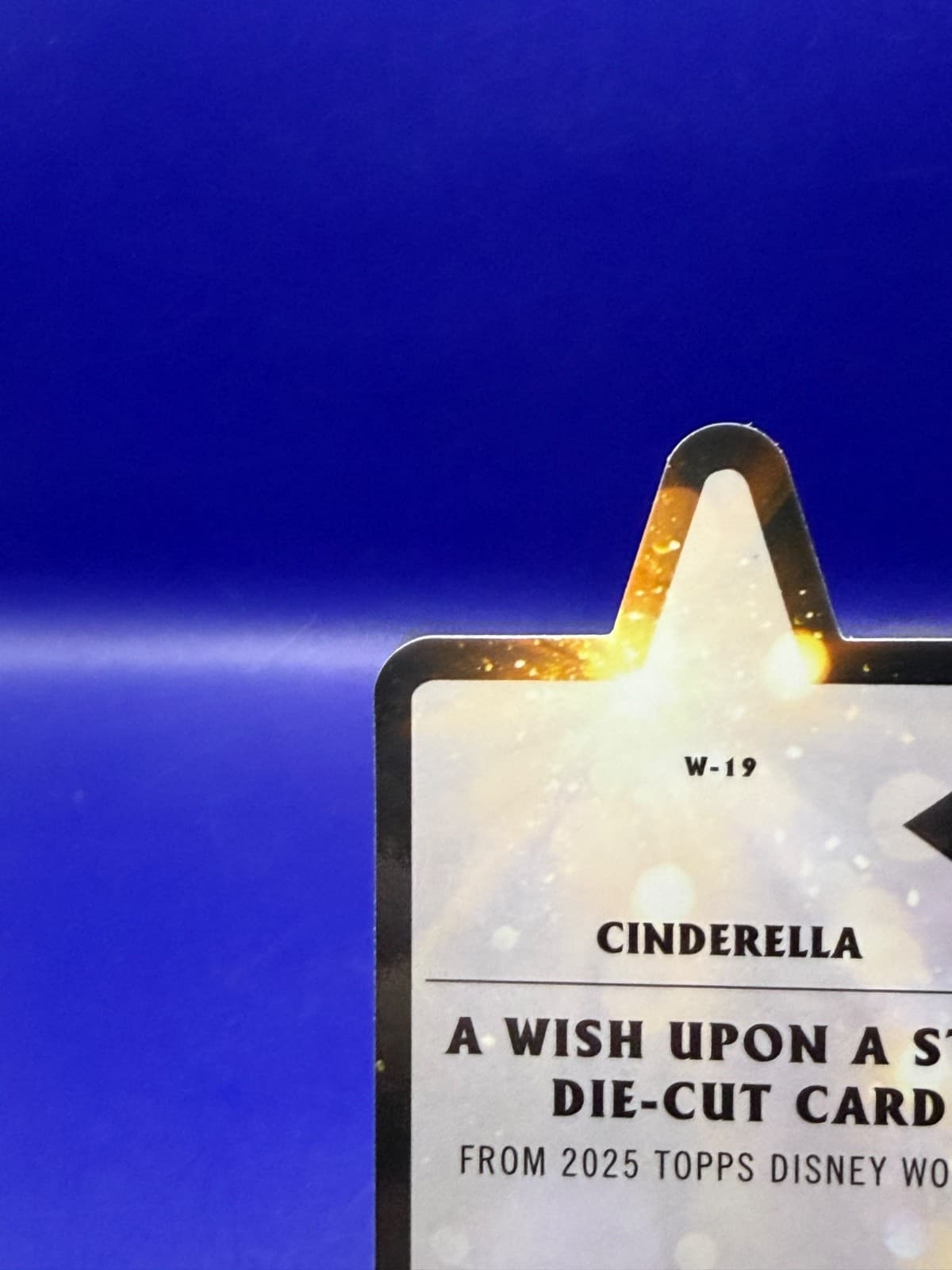 2025 Topps Disney Wonder Cinderella W-19 Wish Upon a Star Chrome Die-Cut - Thumbnail 8