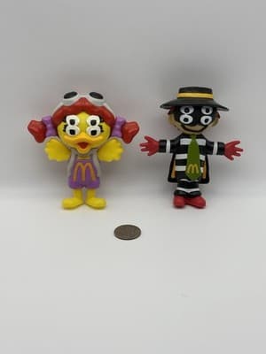 McDonalds Cactus Plant Flea Market Hamburglar Birdie Figure Adult Happy Meal Toy - Thumbnail 3