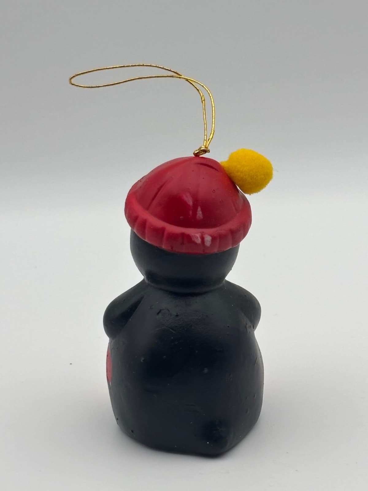 Vintage Giftco Holly Bells Penguin Ornament Vtg Christmas Ornament 1986 Taiwan - Thumbnail 3