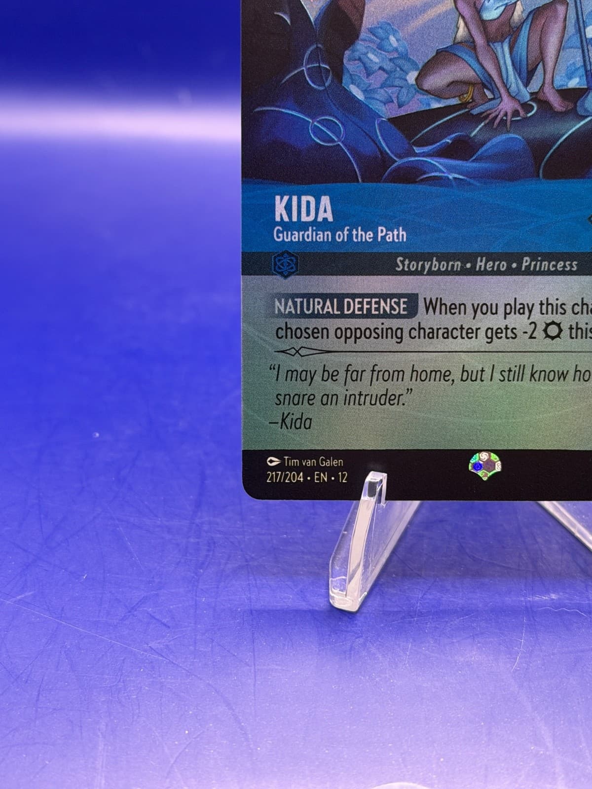 Disney Lorcana Kida Guardian of the Path 217/204 Epic Wilds Unknown - Thumbnail 6