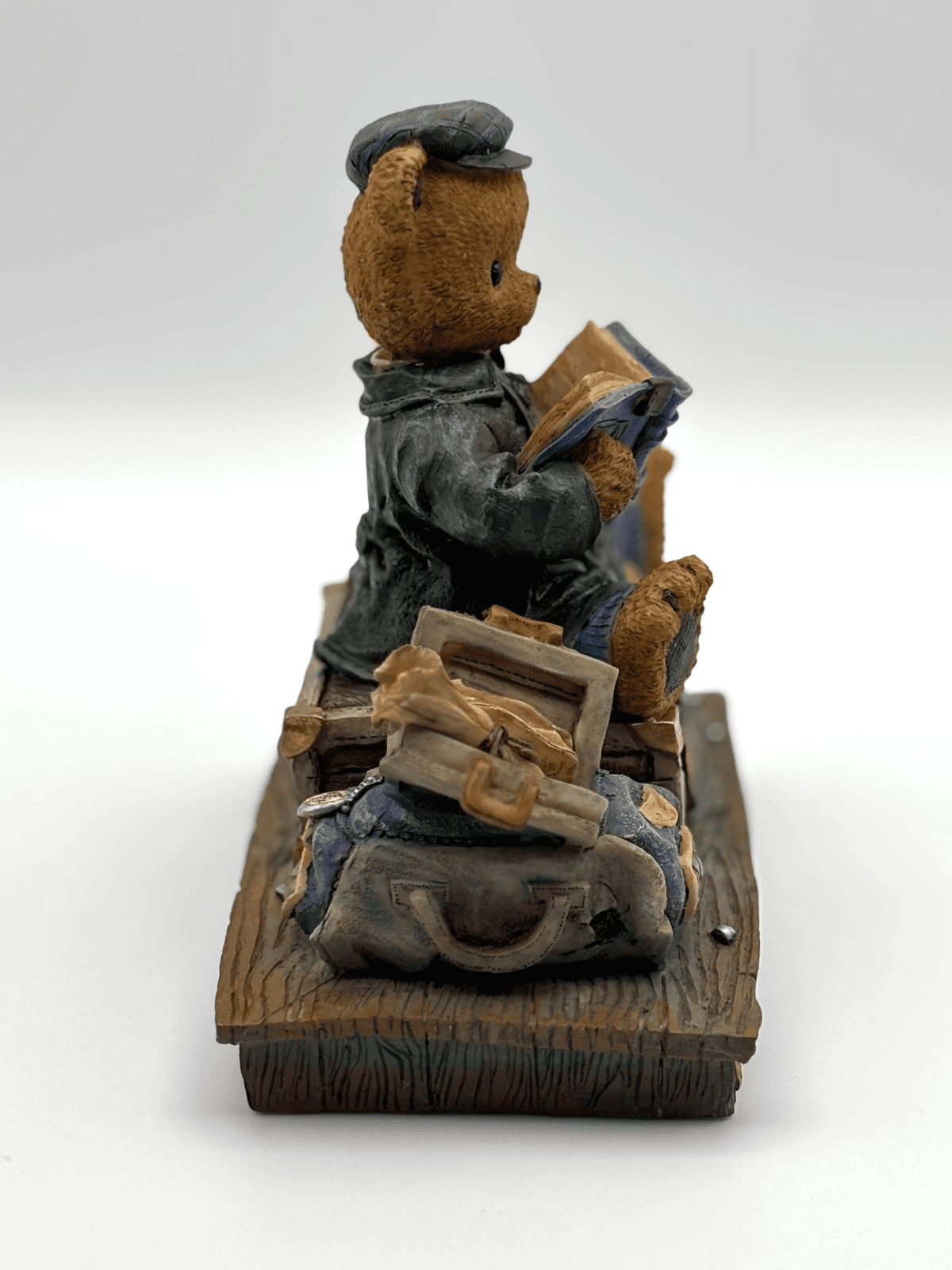 Young’s 1999 “Man Shall Not Live By Bread Alone” Teddy Bear Figurine w/ Box Plus - Thumbnail 6