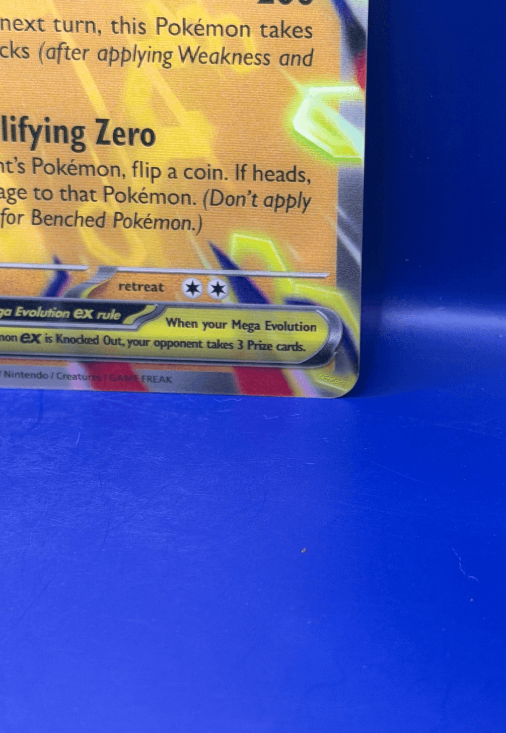 Pokemon TCG Mega Zygarde ex MEP 071 Jumbo Lenticular Oversized Promo Card - Thumbnail 5