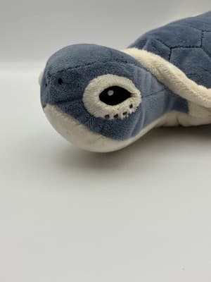 Eco Pals Blue White Turtle Plush Toy Nature Planet Sea Turtle 9" USED - Thumbnail 3