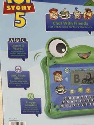 Disney Pixar Toy Story 5 - LeapFrog Explore and Learn Lilypad Toy - Brand New - Thumbnail 16