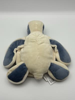 Eco Pals Blue White Turtle Plush Toy Nature Planet Sea Turtle 9" USED - Thumbnail 6
