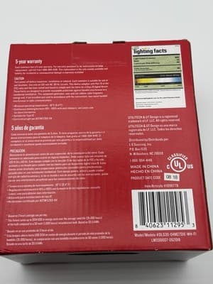 Utilitech LED 2700K Soft White 600 Lumens Recessed Retrofit Downlight | Fits 4” - Thumbnail 3
