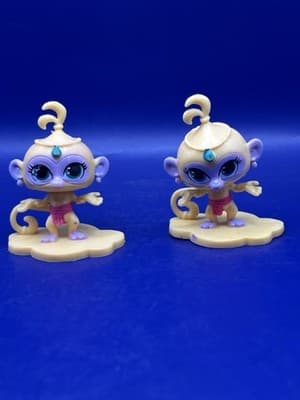 ✨ Shimmer & Shine Figure Lot – Nazboo Dragon Tala Monkey Nickelodeon 5 Pc - Thumbnail 3