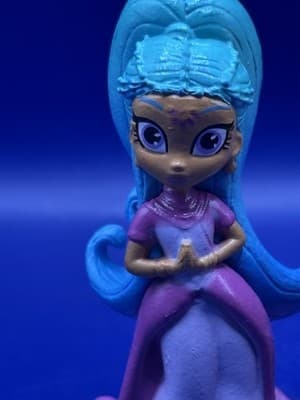 ✨ Shimmer & Shine Figure Lot – Nazboo Dragon Tala Monkey Nickelodeon 5 Pc - Thumbnail 5