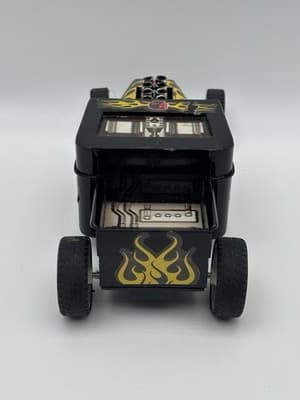 Hot Wheels Bone Shaker 1:64 Diecast Car Black Boulevard Series Real Riders - Thumbnail 3
