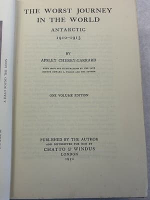 🧊 The Worst Journey In The World – 1952 Hardcover Edition - Thumbnail 11