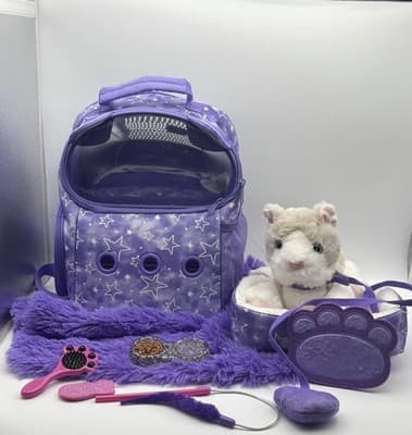 Member's Mark Kids Cat Backpack Pet Carrier Set, 10 pc. NWOT - Thumbnail 2