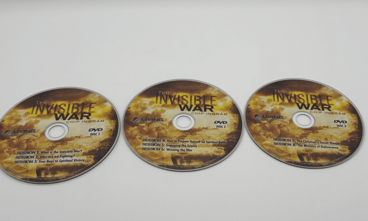The Invisible War (DVD 3-Disc Set) Chip Ingram Christian Spiritual Warfare Demon - Thumbnail 6