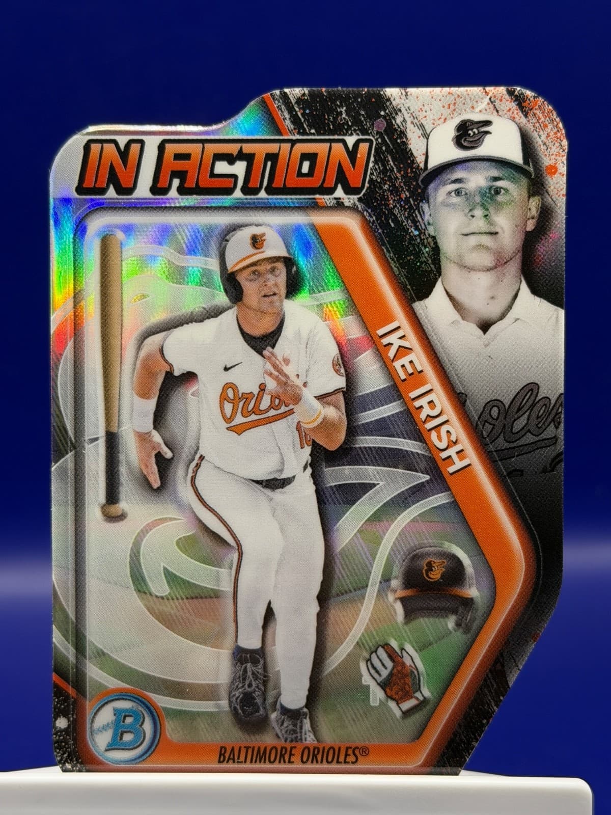 2025 Bowman Draft - Bowman in Action Ike Irish #BIA-17 (RC)