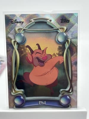 Topps Disney Pink Parallel Lot 10 Cards Cinderella Snow White Merida Raya Anna - Thumbnail 7