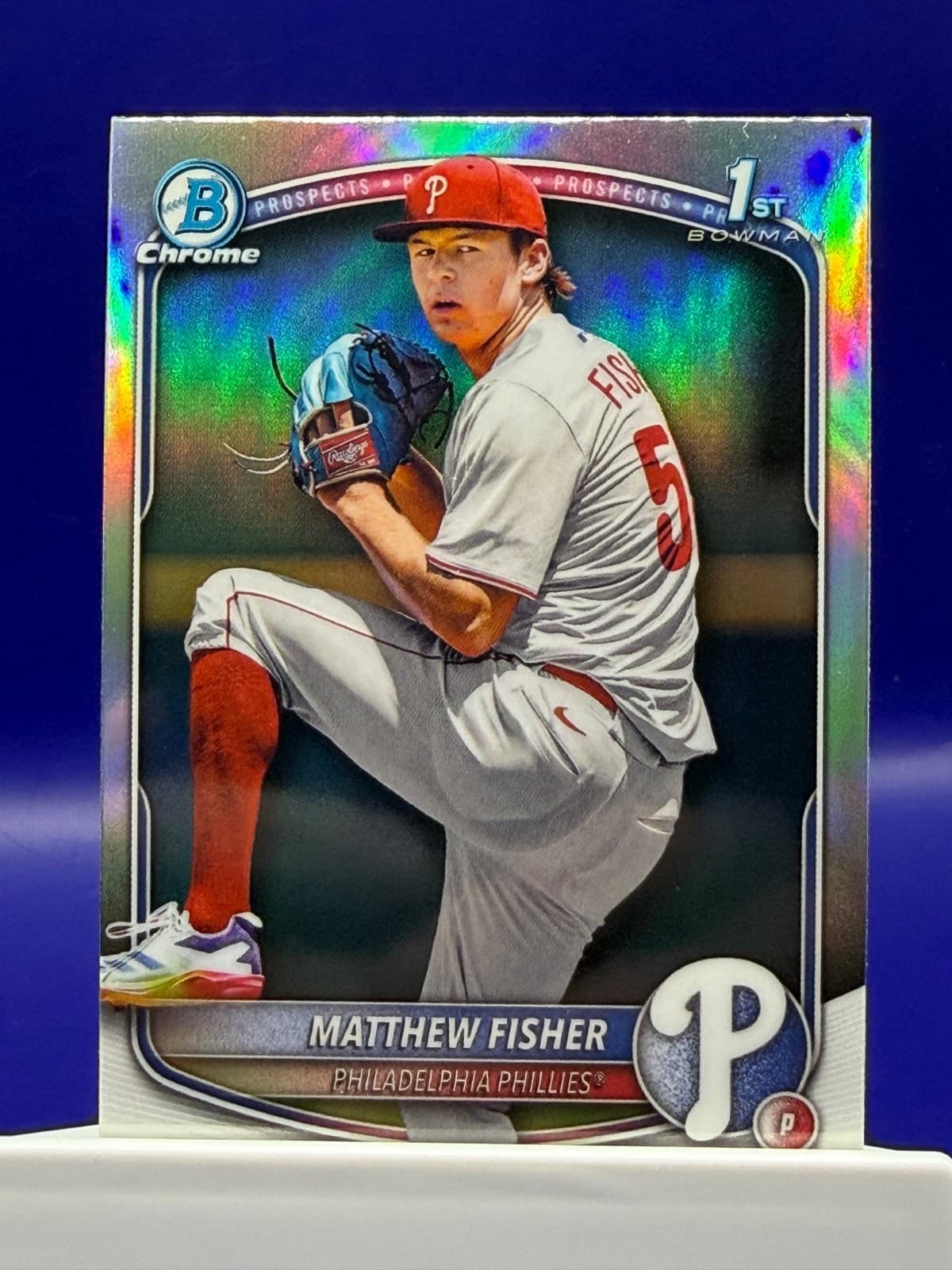2025 Bowman Draft - Chrome Matthew Fisher #BDC-106 Refractor (RC)