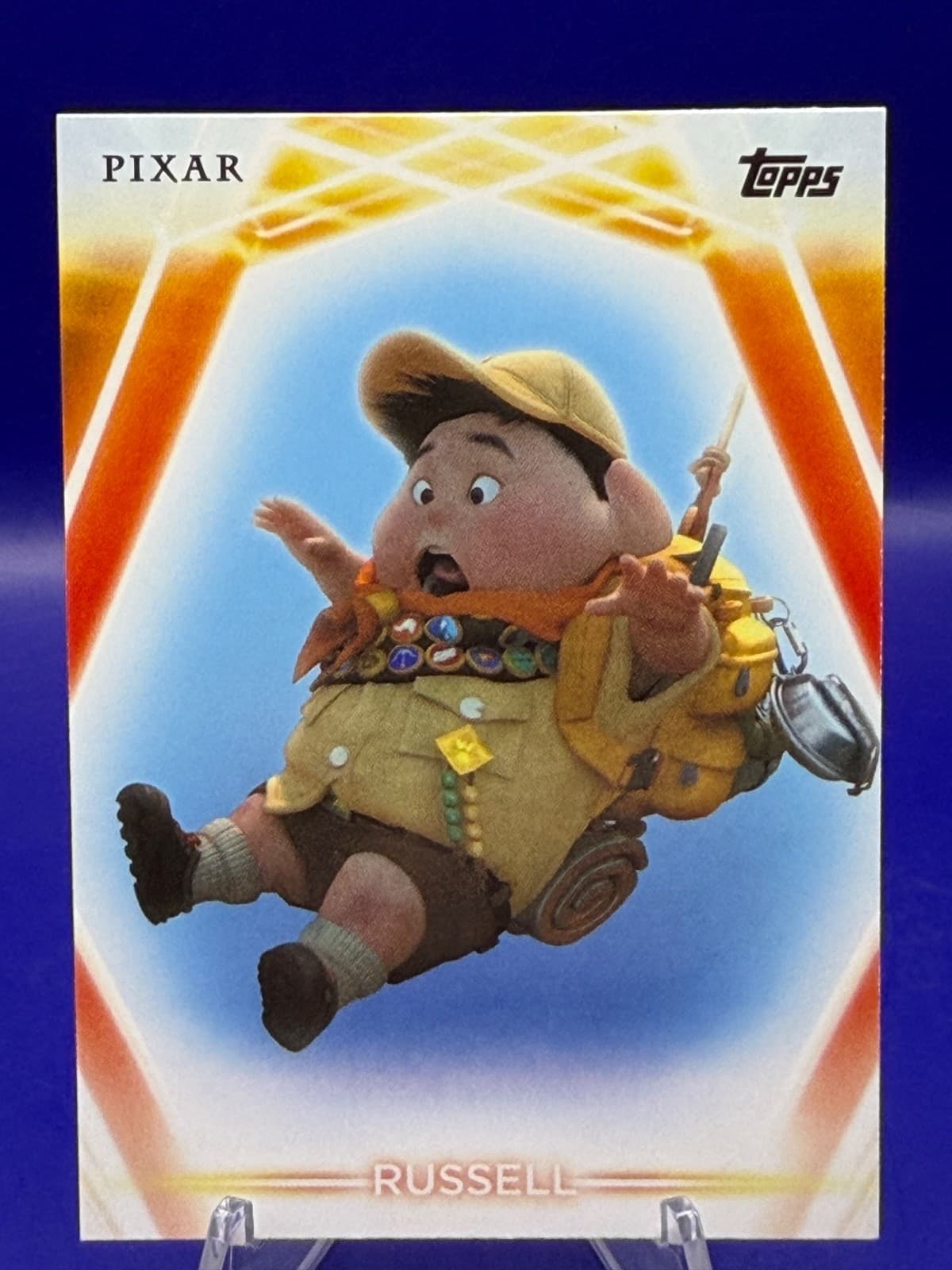 2026 Topps Disney Neon Russell #130 Base Up Pixar Disney NM