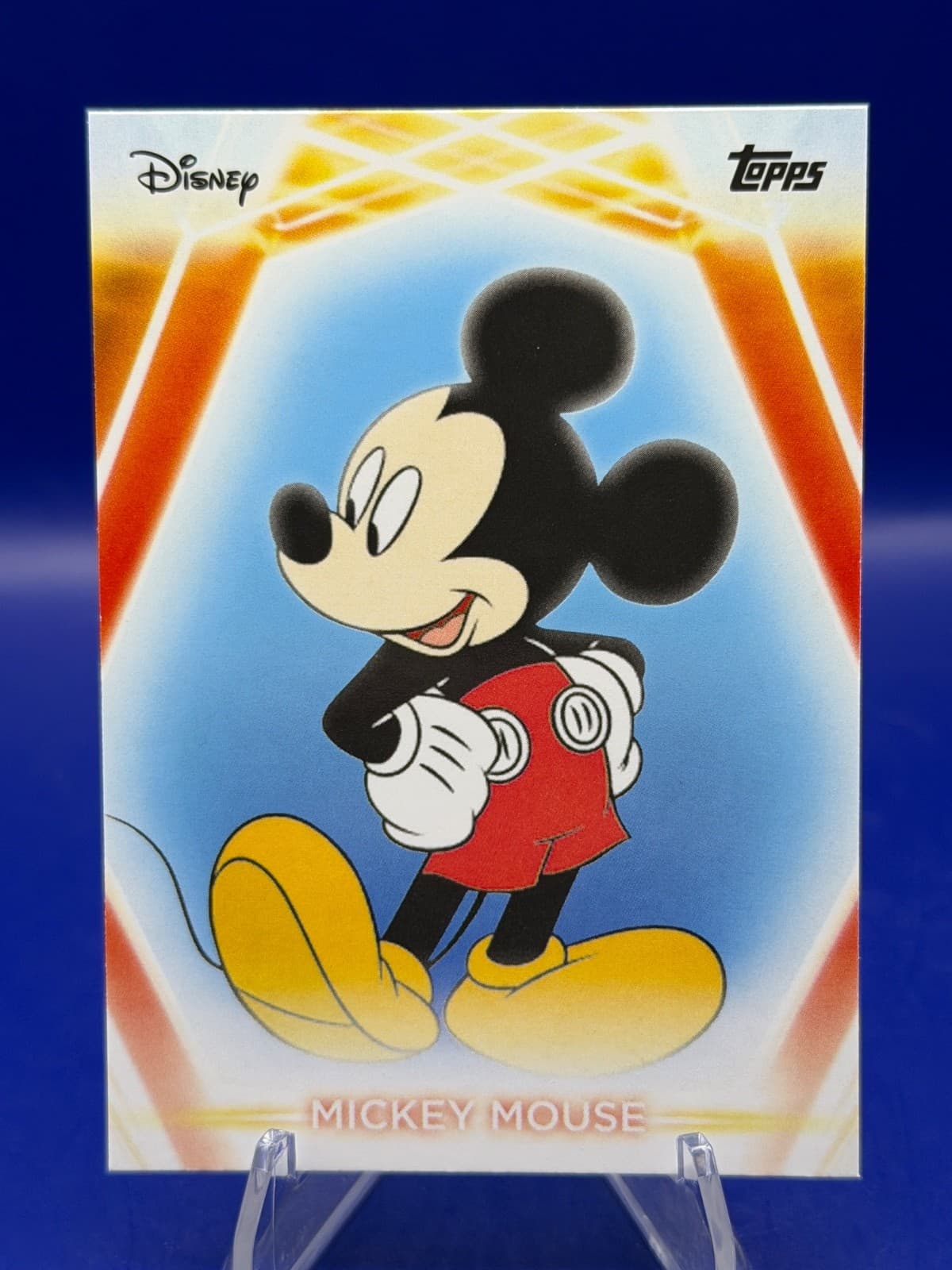 2026 Topps Disney Neon Mickey Mouse #200 Base Disney Icon NM
