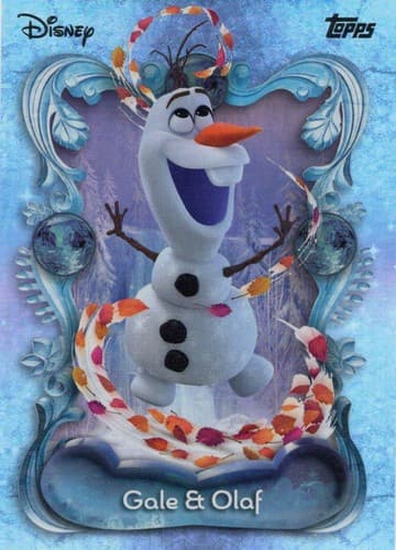 2025 Topps Disney Wonder Gale Olaf #F-20 Frozen Foil Character Variation NM