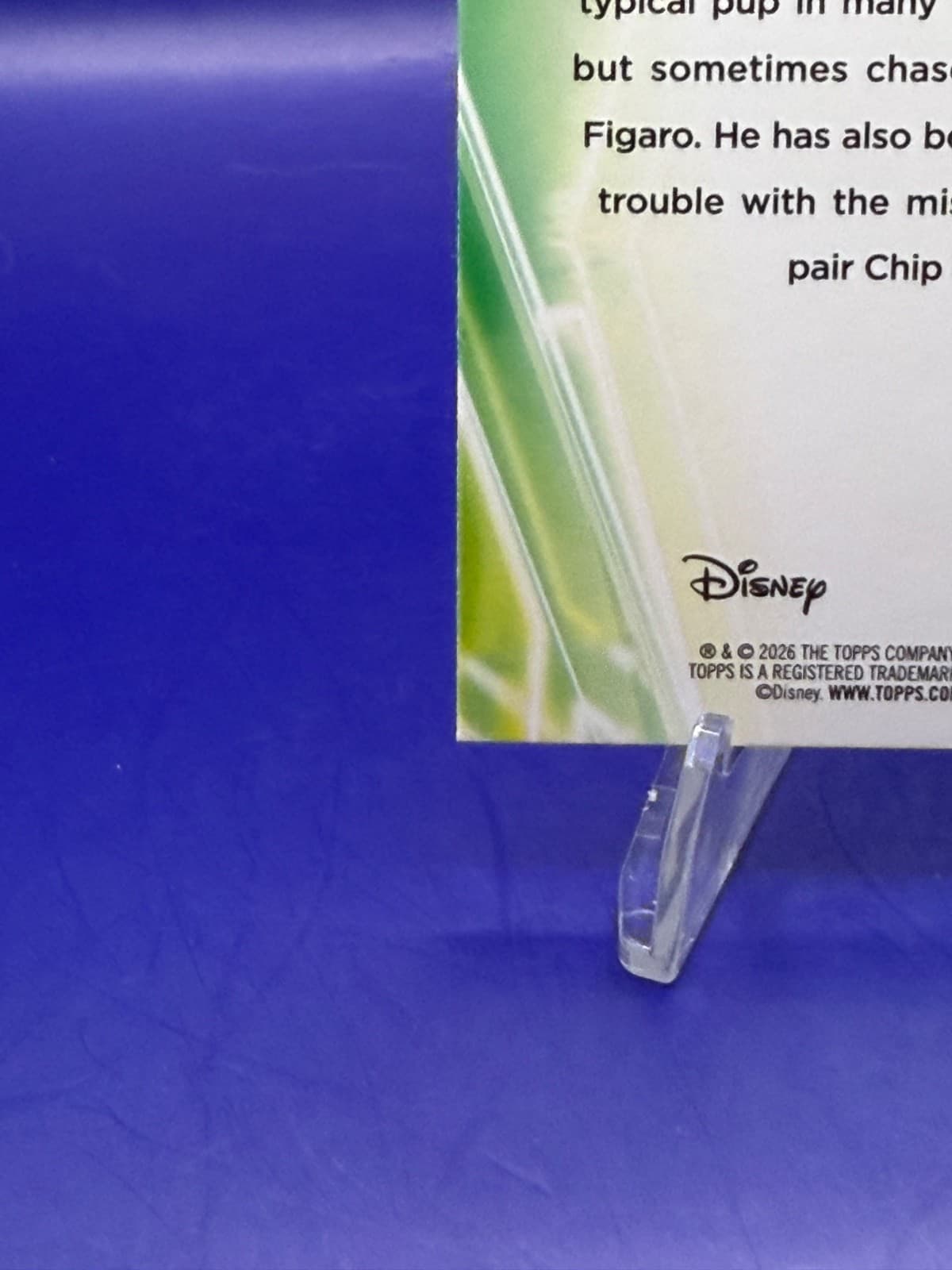 2026 Topps Disney Neon Pluto #198 Rainbow Foilboard Disney Icon NM - Thumbnail 10