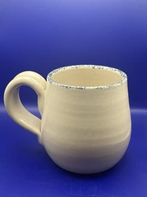 Home & Garden Party Mug Magnolia Floral Hand Made 2000 Vintage Mug Cup Ceramic - Thumbnail 4