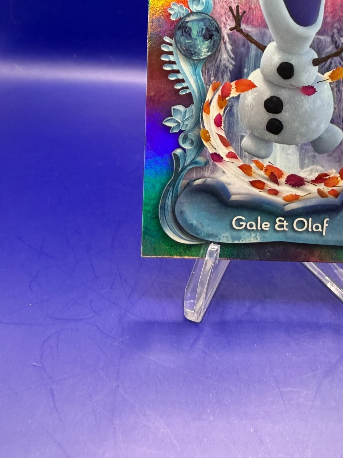 2025 Topps Disney Wonder Gale Olaf #F-20 Frozen Foil Character Variation NM - Thumbnail 6