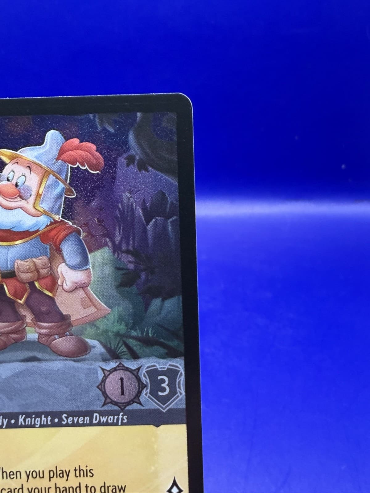 Lorcana Shimmering Skies Doc Bold Knight #193/204 Foil NM - Thumbnail 3