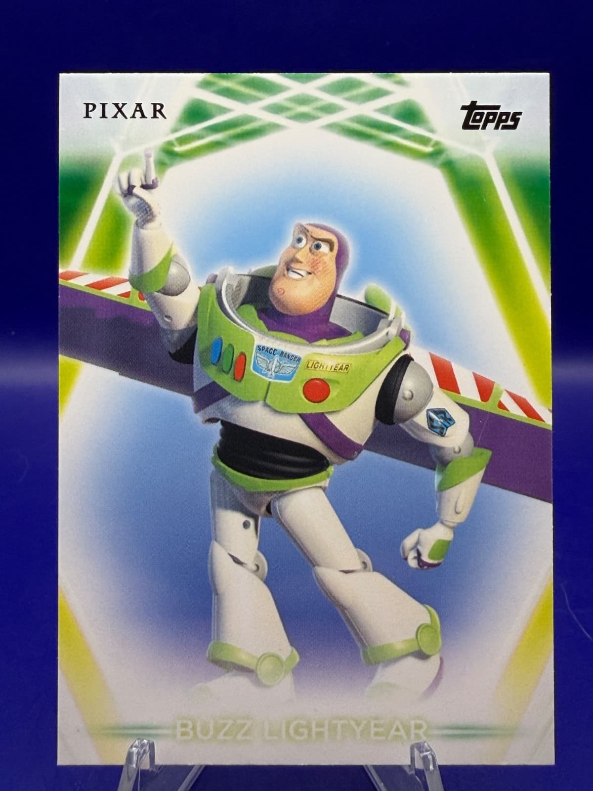 2026 Topps Disney Neon Buzz Lightyear #31 Base Diamante 2 Card Lot NM - Thumbnail 2