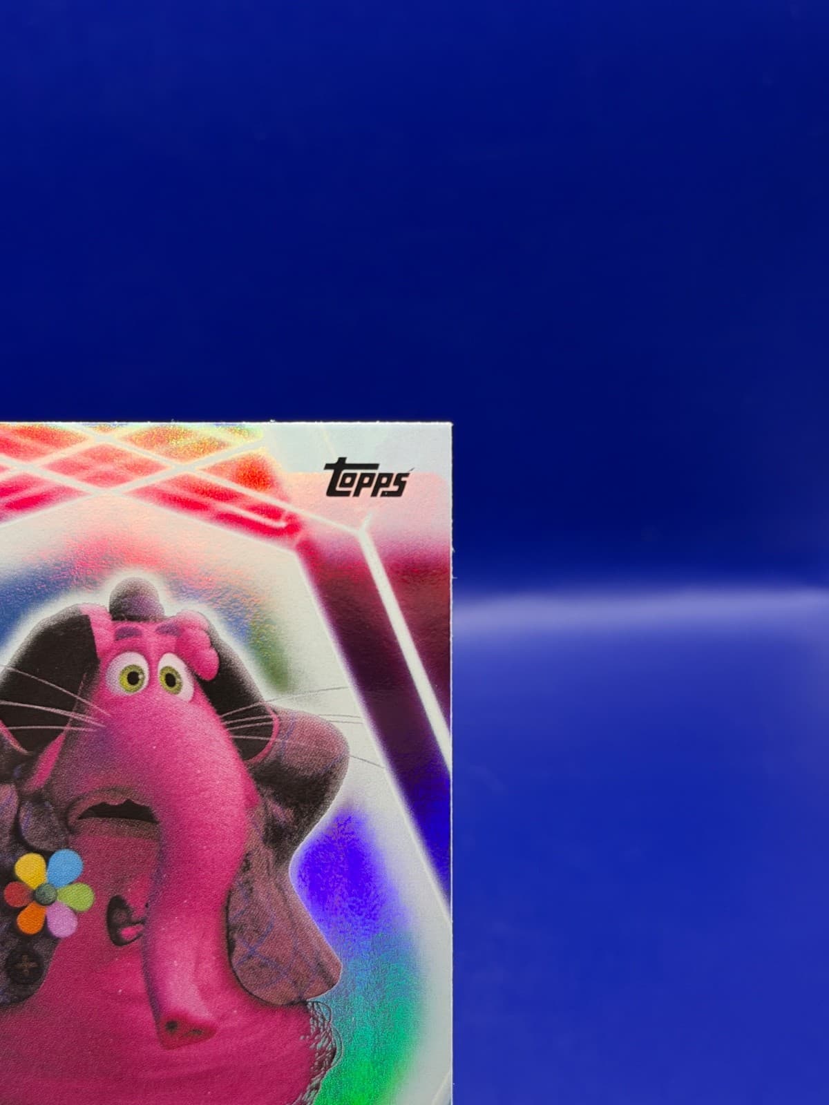 2026 Topps Disney Neon Bing Bong #168 Rainbow Foilboard Inside Out NM - Thumbnail 3