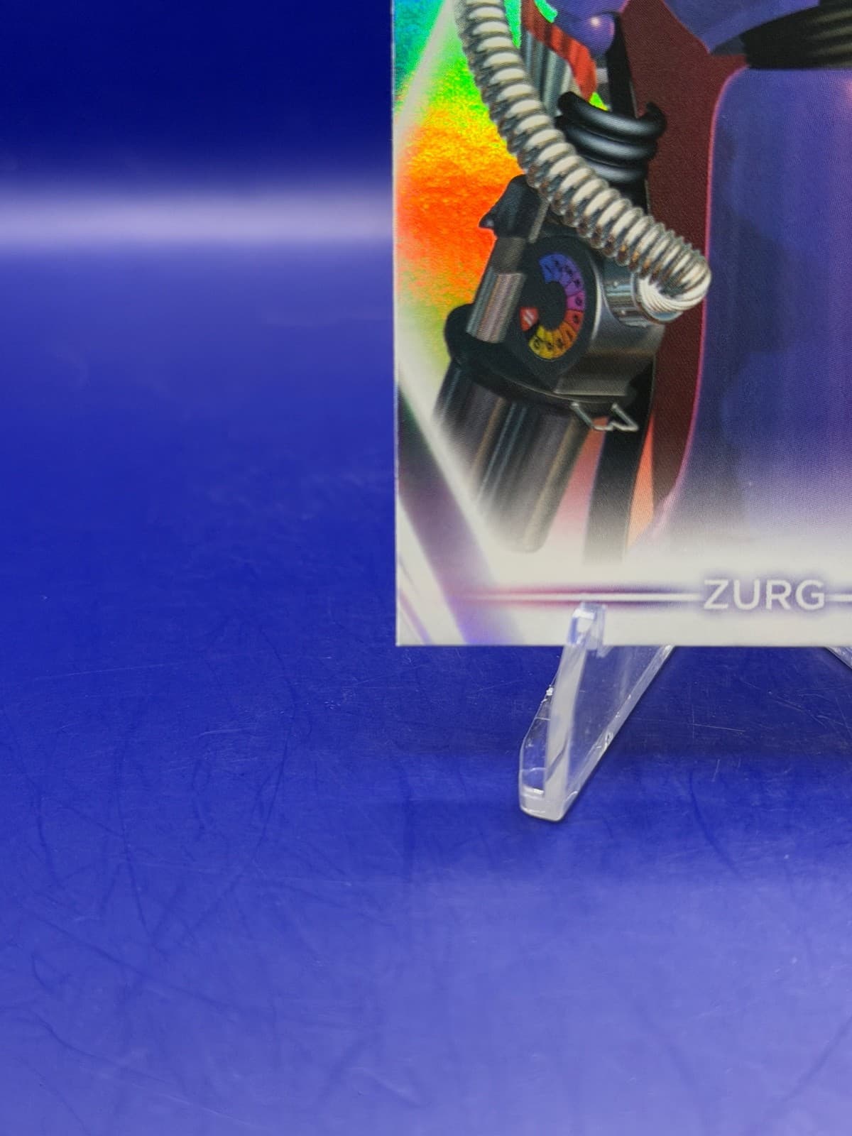 2026 Topps Disney Neon Zurg #34 Rainbow Foilboard Toy Story Villain NM - Thumbnail 5