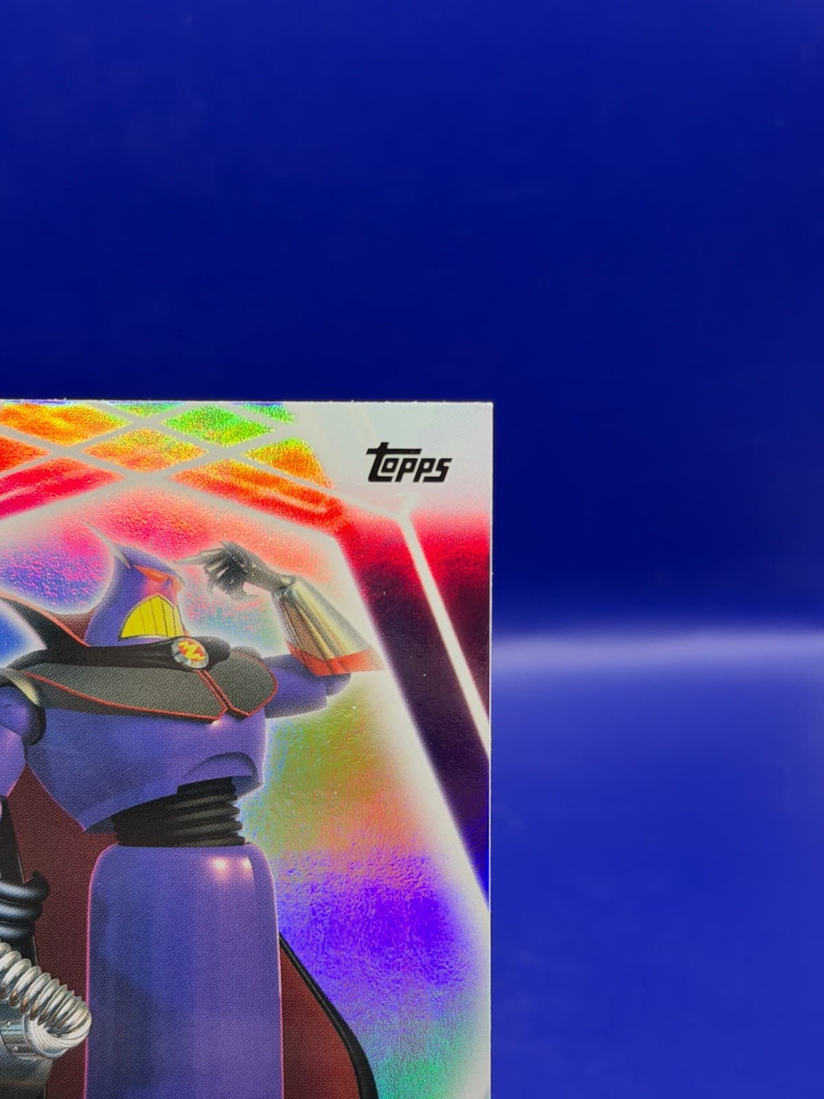 2026 Topps Disney Neon Zurg #34 Rainbow Foilboard Toy Story Villain NM - Thumbnail 3
