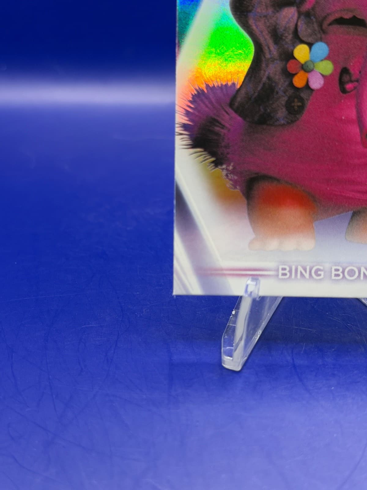 2026 Topps Disney Neon Bing Bong #168 Rainbow Foilboard Inside Out NM - Thumbnail 5