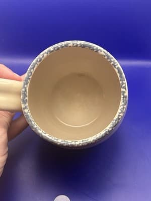Home & Garden Party Mug Magnolia Floral Hand Made 2000 Vintage Mug Cup Ceramic - Thumbnail 5