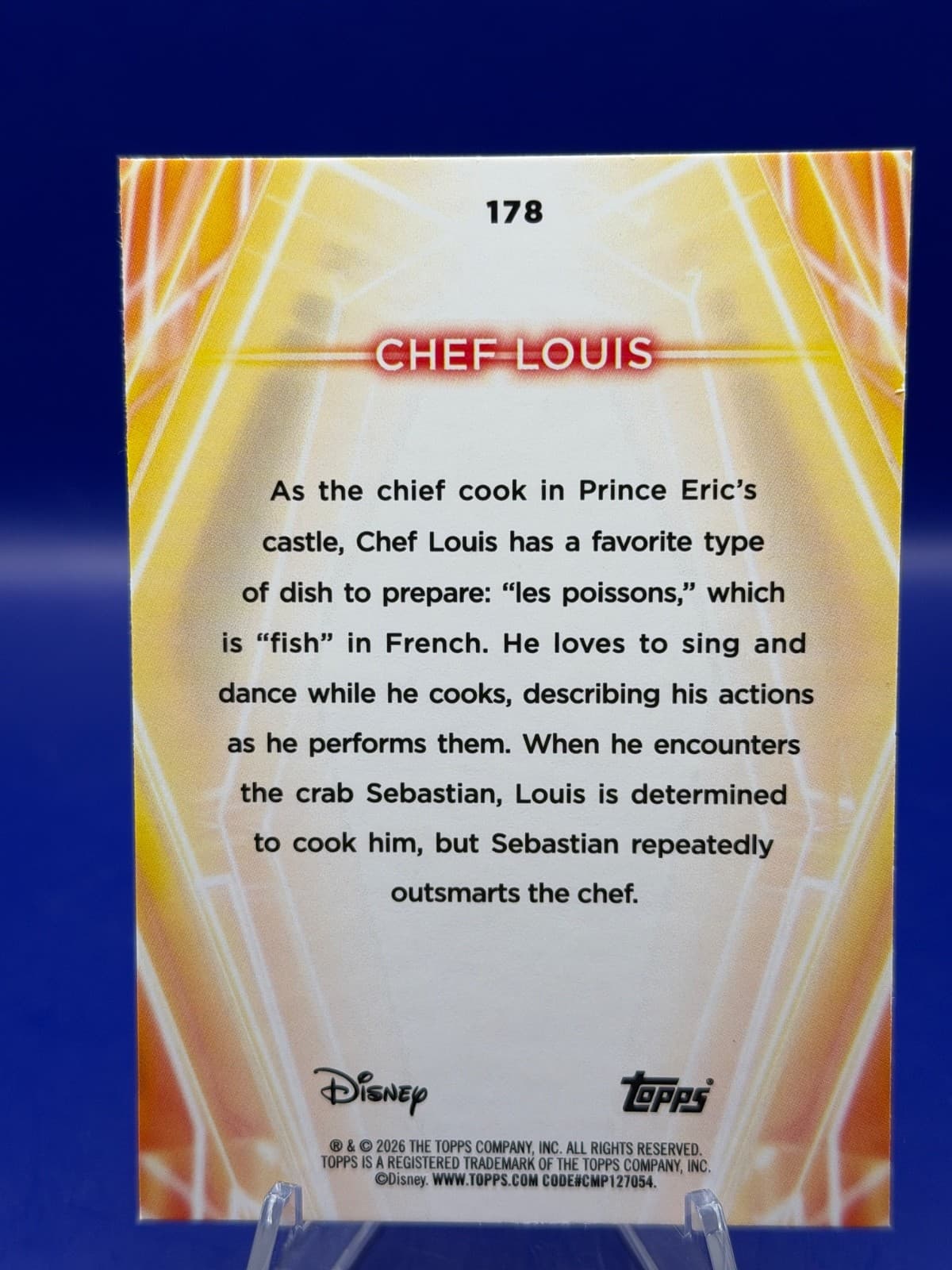 2026 Topps Disney Neon Chef Louis #178 Base Diamante 2 Card Lot NM - Thumbnail 12