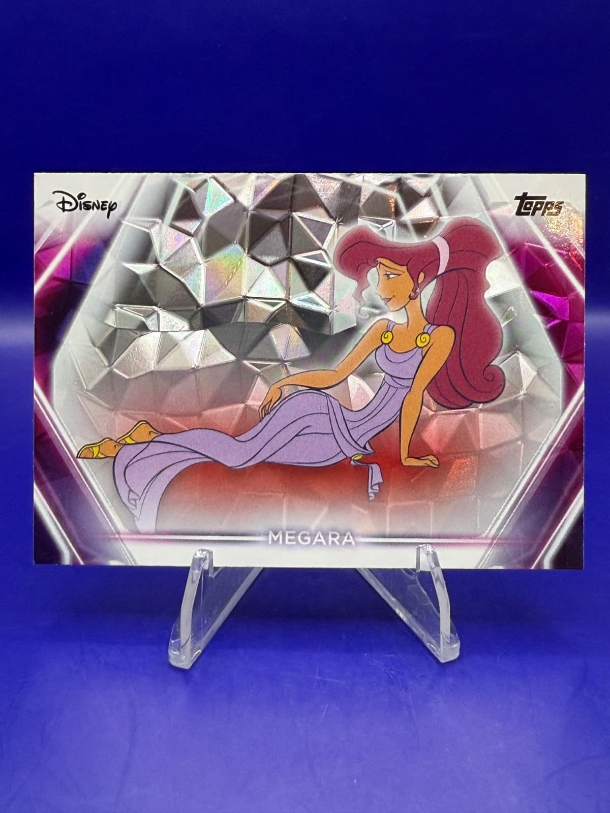 2026 Topps Disney Neon Megara #133 Diamante Foil Hercules Disney NM