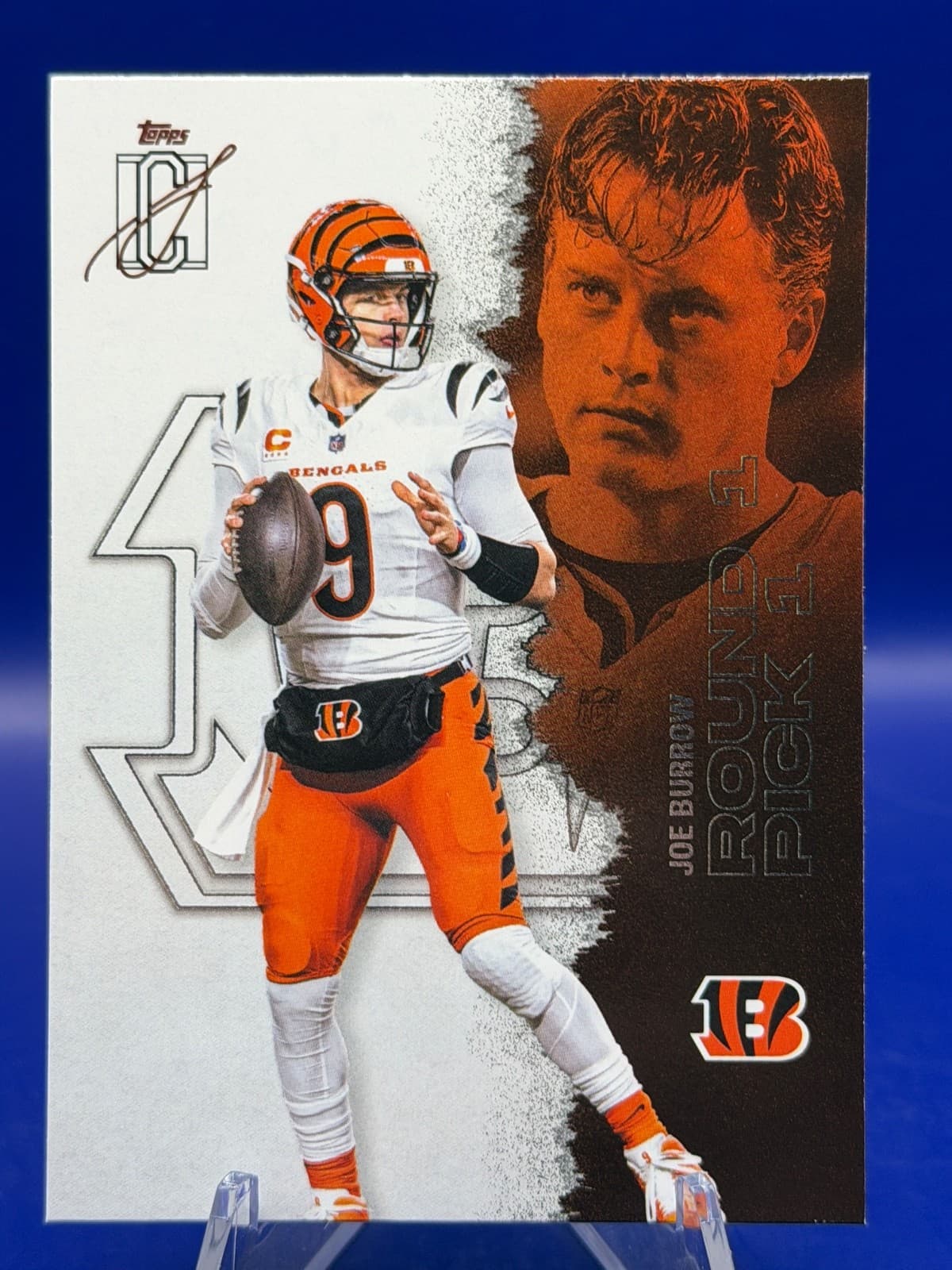 2025 Topps Signature Class Joe Burrow #13 White Bengals QB NM
