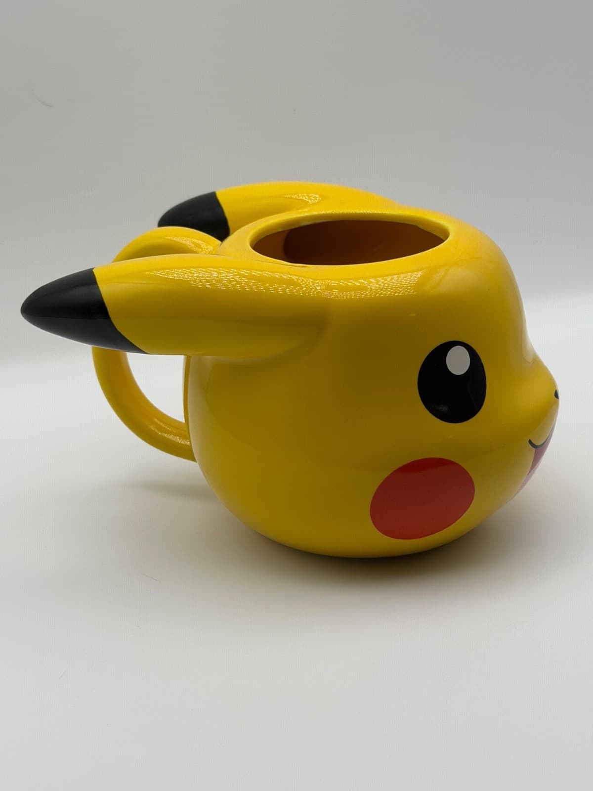 Pokemon Pikachu 3D Ceramic Mug Winking Face Coffee Cup Licensed New - Thumbnail 3