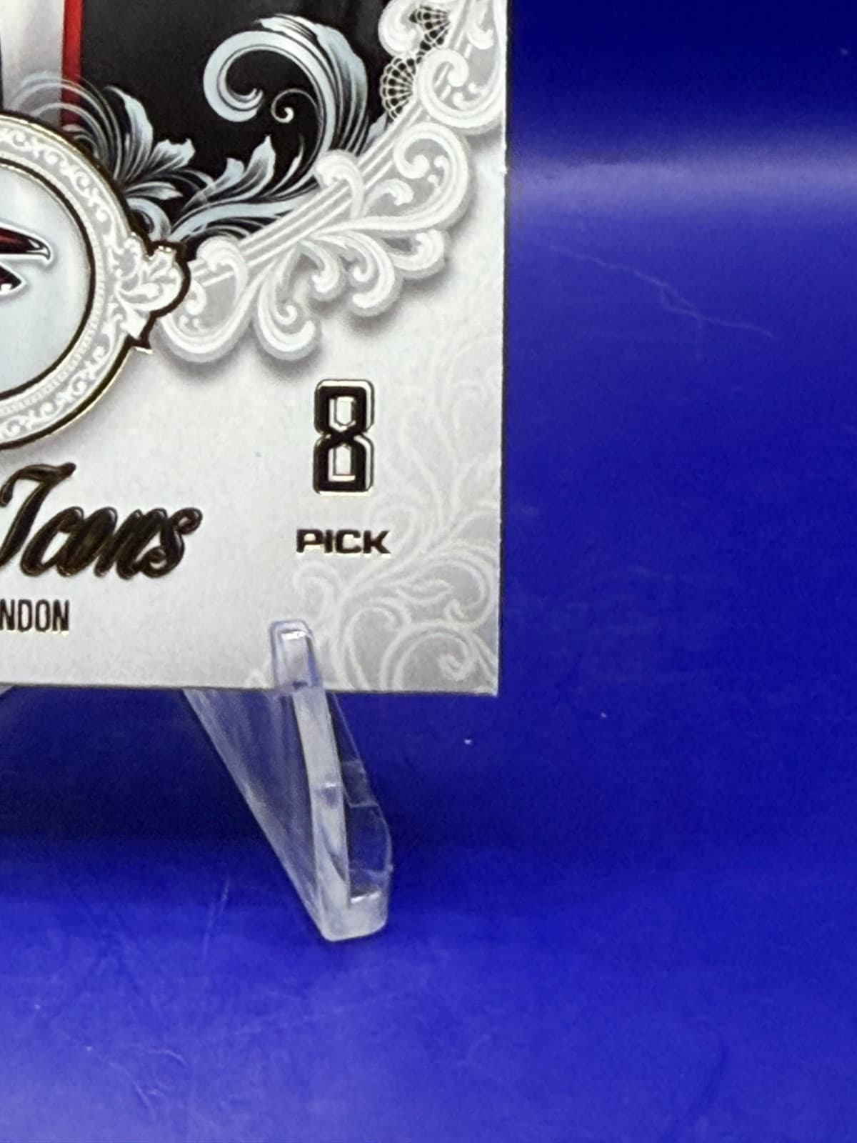 2025 Topps Signature Class Drake London Class Icons CI-13 Falcons NM - Thumbnail 4
