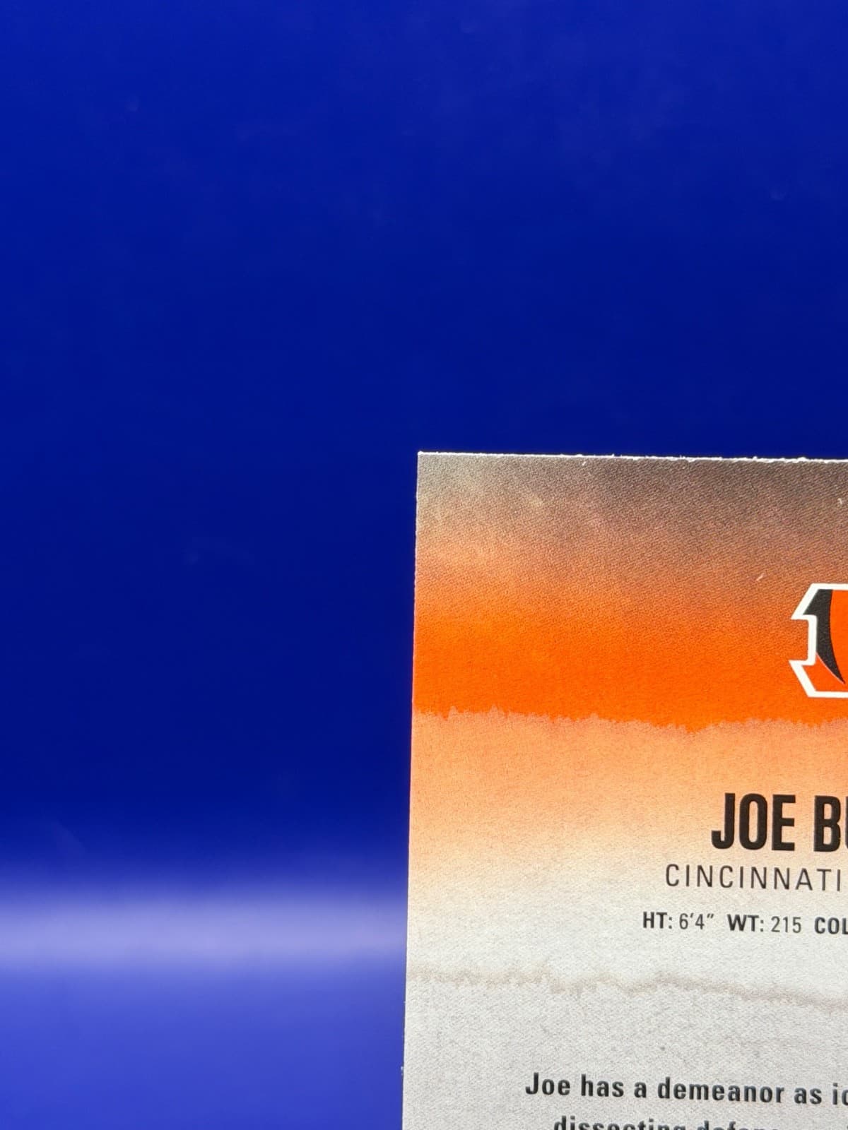 2025 Topps Signature Class Joe Burrow #13 White Bengals QB NM - Thumbnail 7