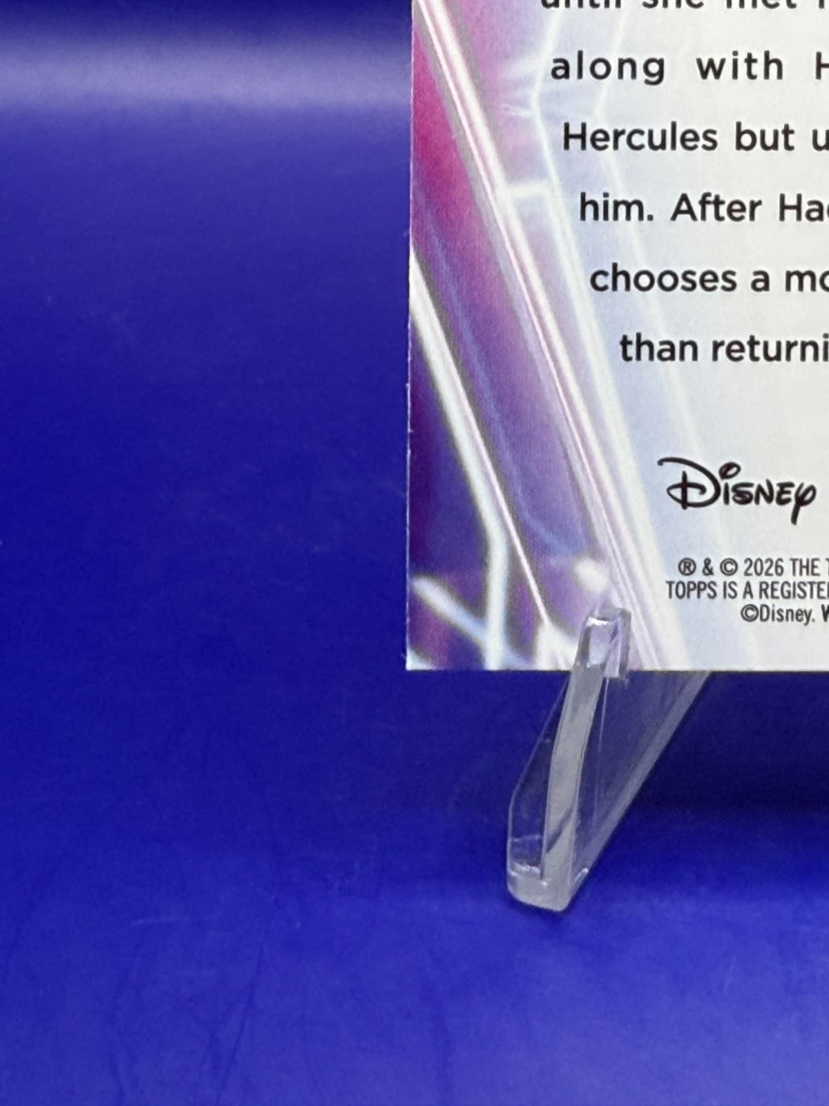 2026 Topps Disney Neon Megara #133 Diamante Foil Hercules Disney NM - Thumbnail 10