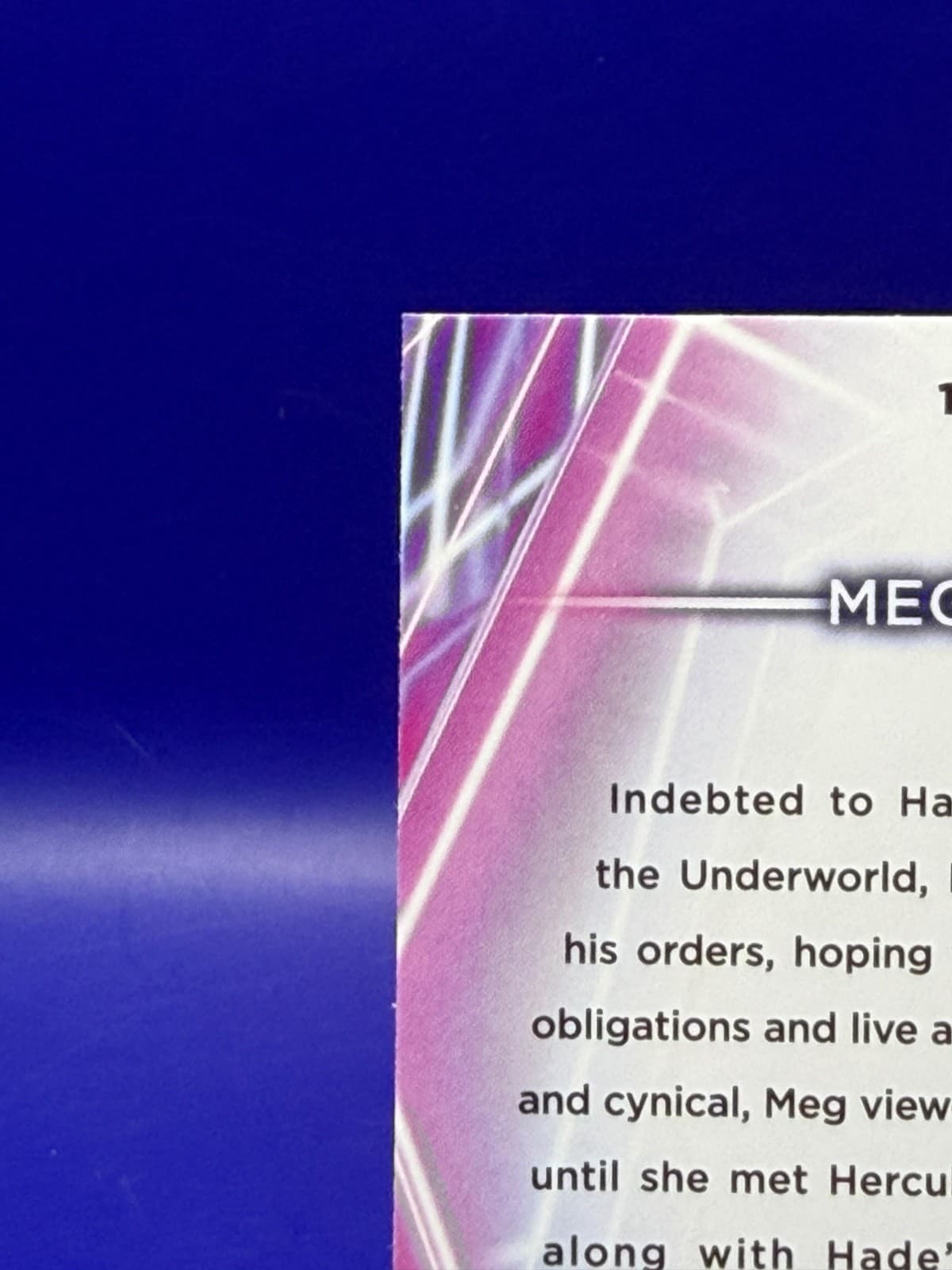2026 Topps Disney Neon Megara #133 Diamante Foil Hercules Disney NM - Thumbnail 7