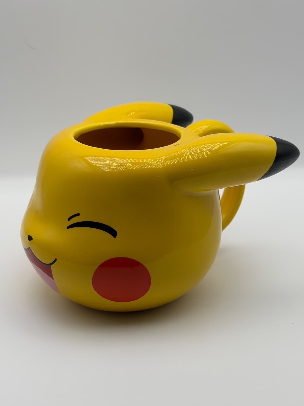 Pokemon Pikachu 3D Ceramic Mug Winking Face Coffee Cup Licensed New - Thumbnail 5
