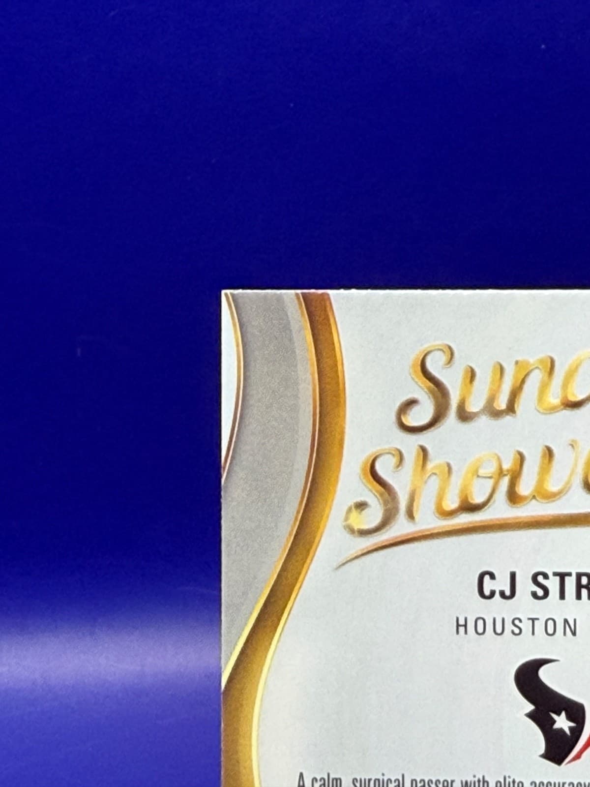 2025 Topps Signature Class CJ Stroud Sunday Showcase SS-17 Texans NM - Thumbnail 7