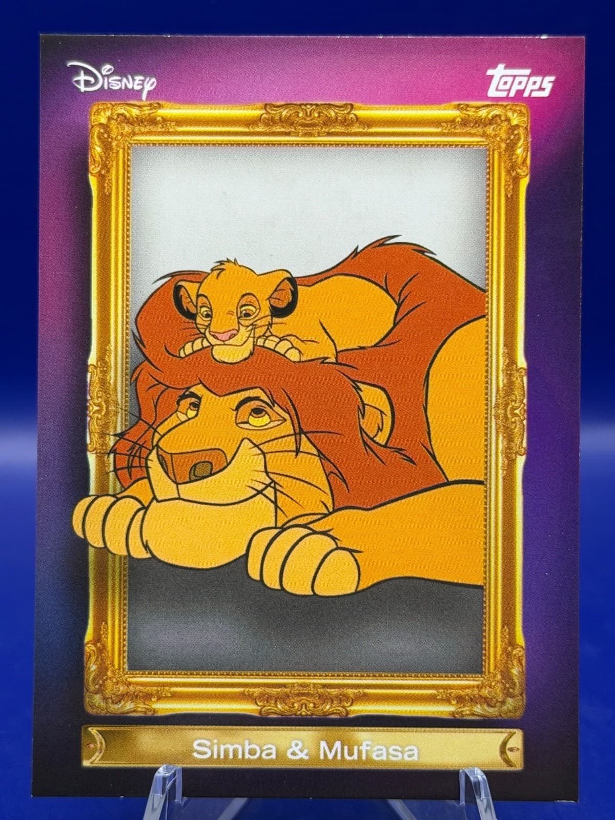 2026 Topps Disney Neon Family First Simba Mufasa #FF-5 Lion King NM