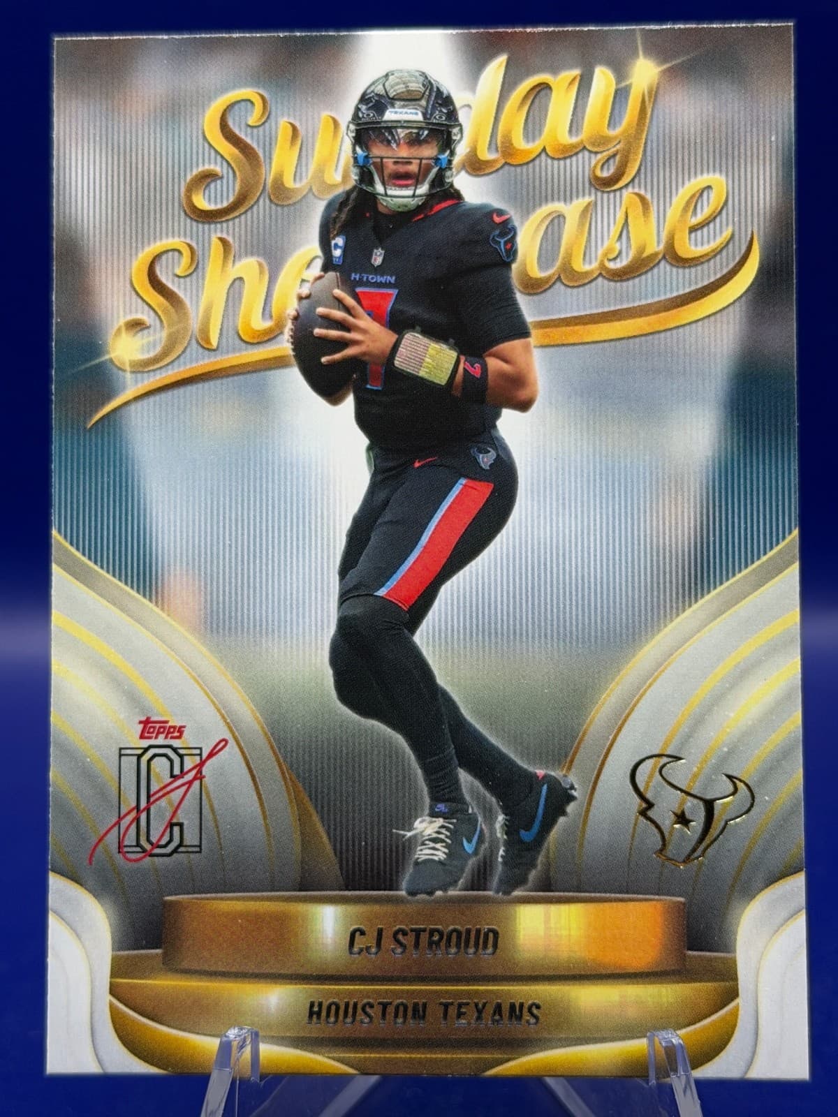 2025 Topps Signature Class CJ Stroud Sunday Showcase SS-17 Texans NM