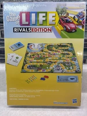 The Game of Life - Rivals Edition Board Game -2 Players battle Hasbro SEALED NEW - Thumbnail 2